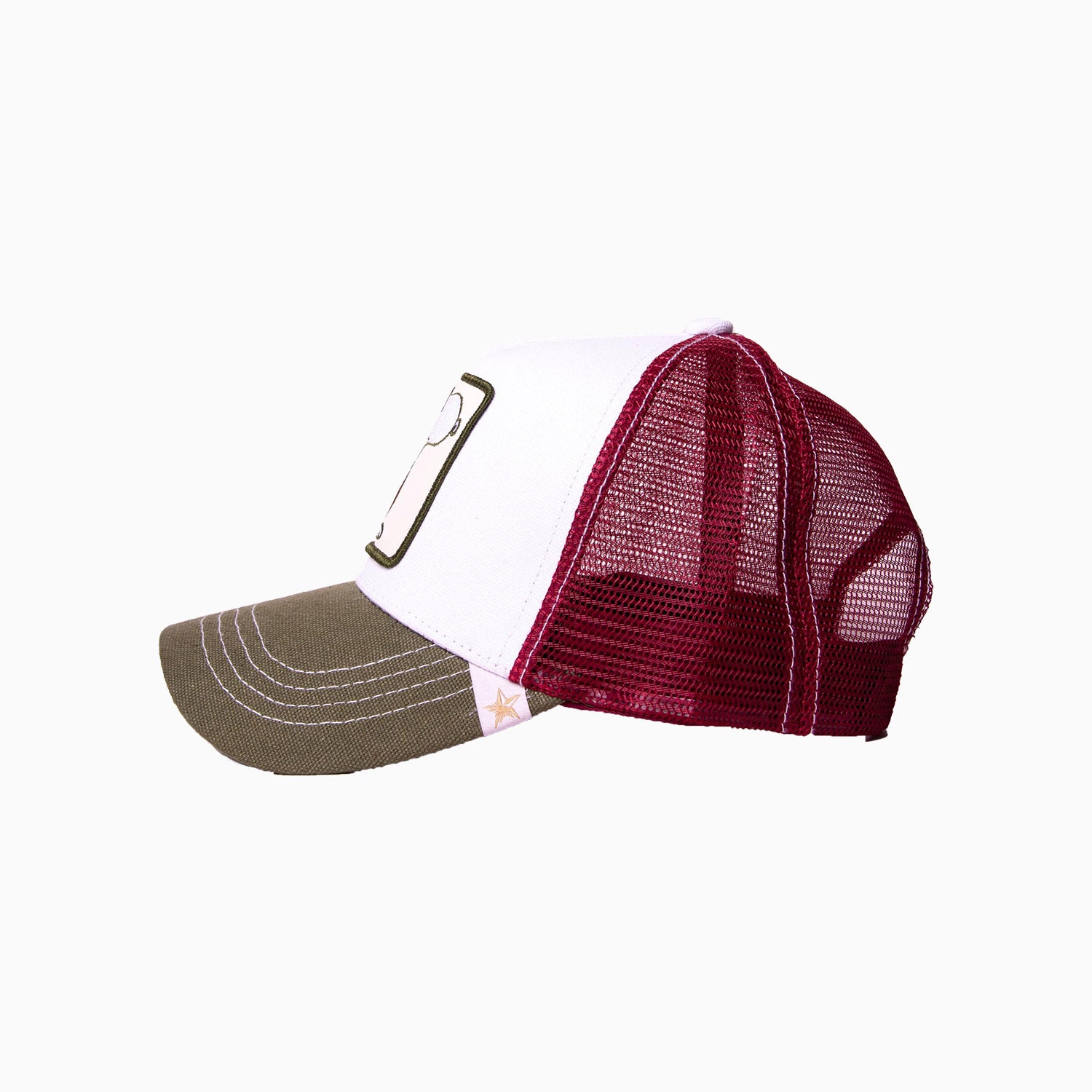 gold-star-hats-the-cartoon-white-light-brown-trucker-hat-sn001-white
