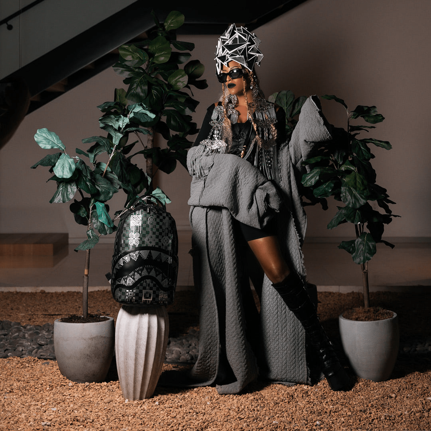 spray-ground-ai-9-african-intelligence-power-glyphics-backpack-b5695-blkwht