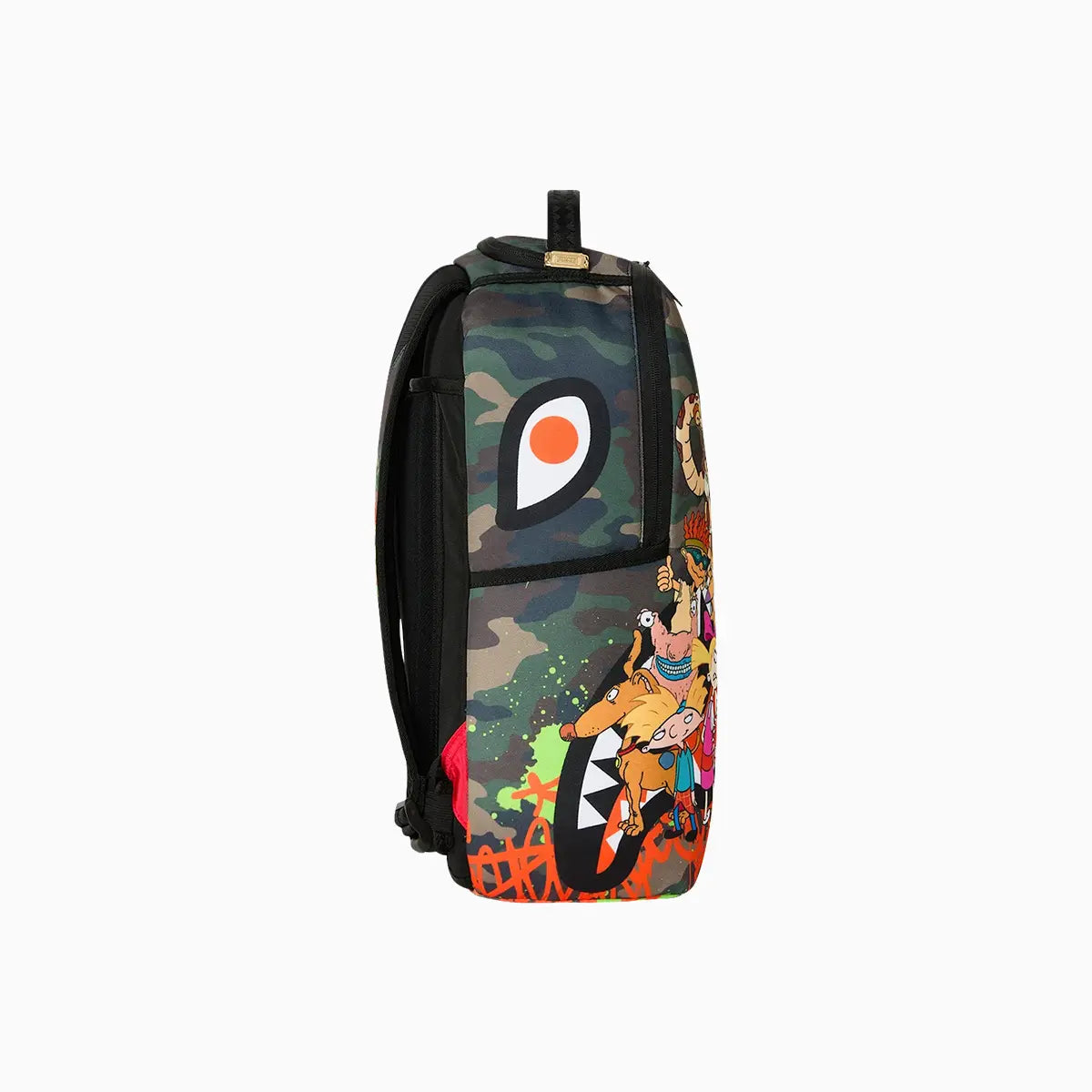 90'S Nick Camo With Graffiti Backpack