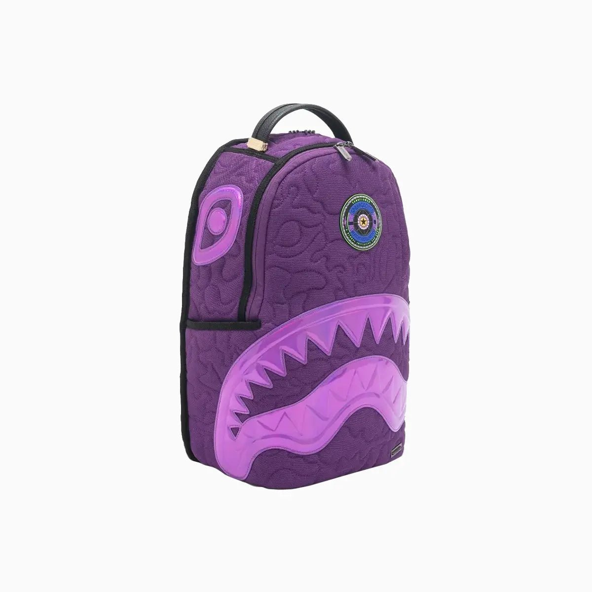 AI Quilted Iridescent Backpack Sprayground - Tops and Bottoms USA