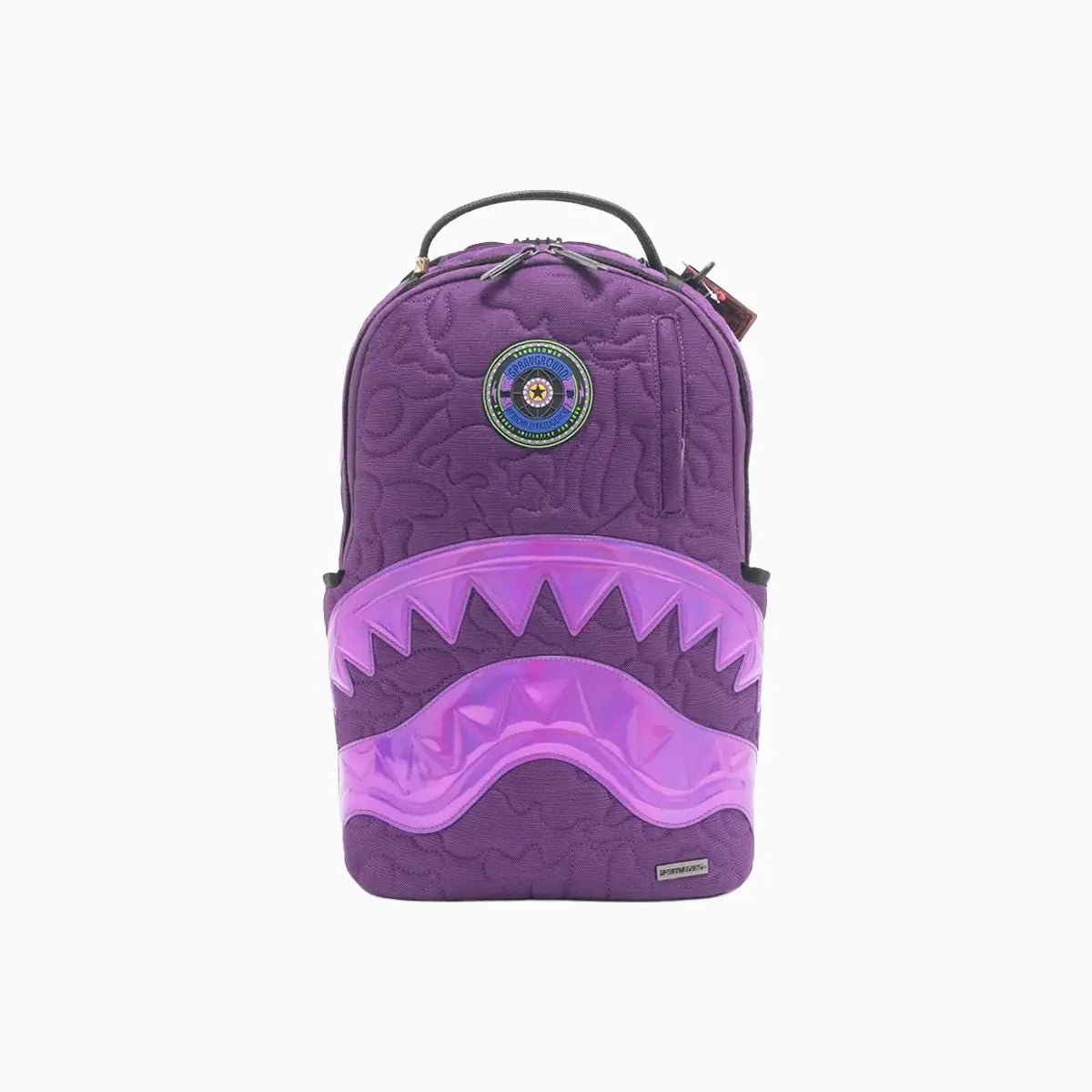 AI Quilted Iridescent Backpack Sprayground - Tops and Bottoms USA