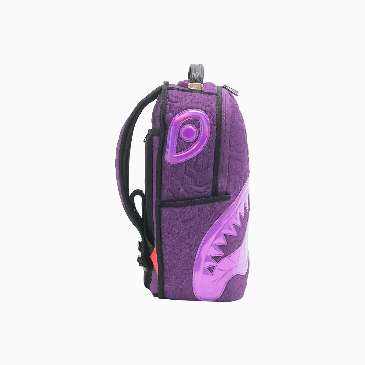 AI Quilted Iridescent Backpack