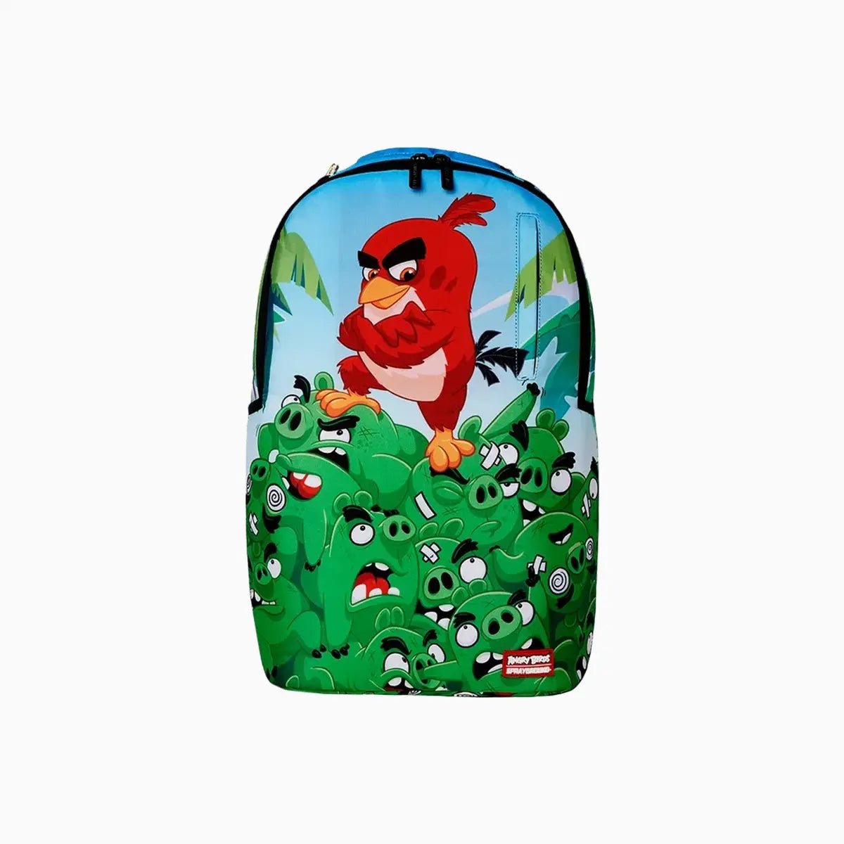 Angry Birds Pig Mountain Backpack Sprayground - Tops and Bottoms USA