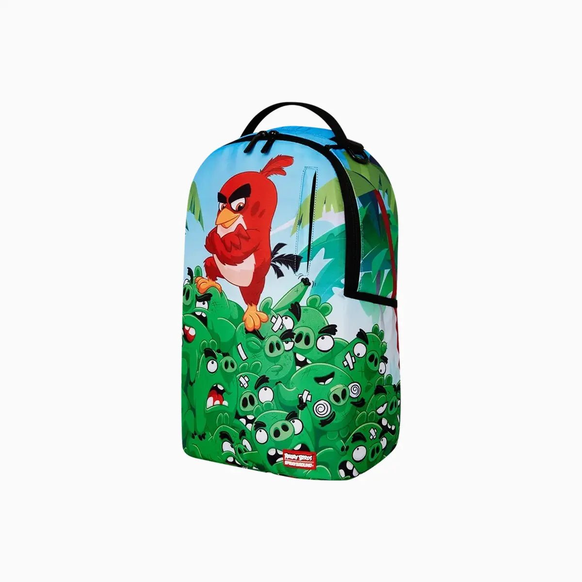 Angry Birds Pig Mountain Backpack Sprayground - Tops and Bottoms USA