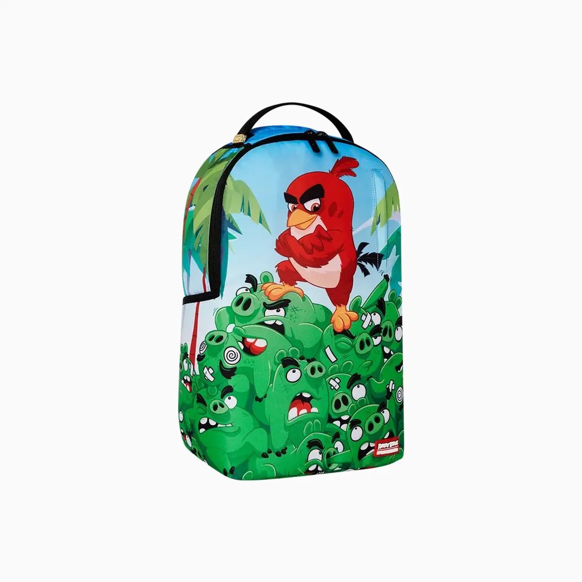 Angry Birds Pig Mountain Backpack Sprayground - Tops and Bottoms USA