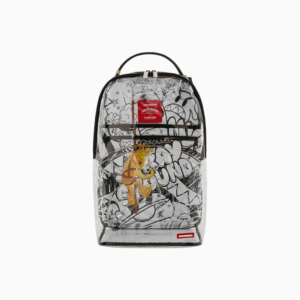Clear Dlx Backpack Astromane Sky Writer Sprayground - Tops and Bottoms USA