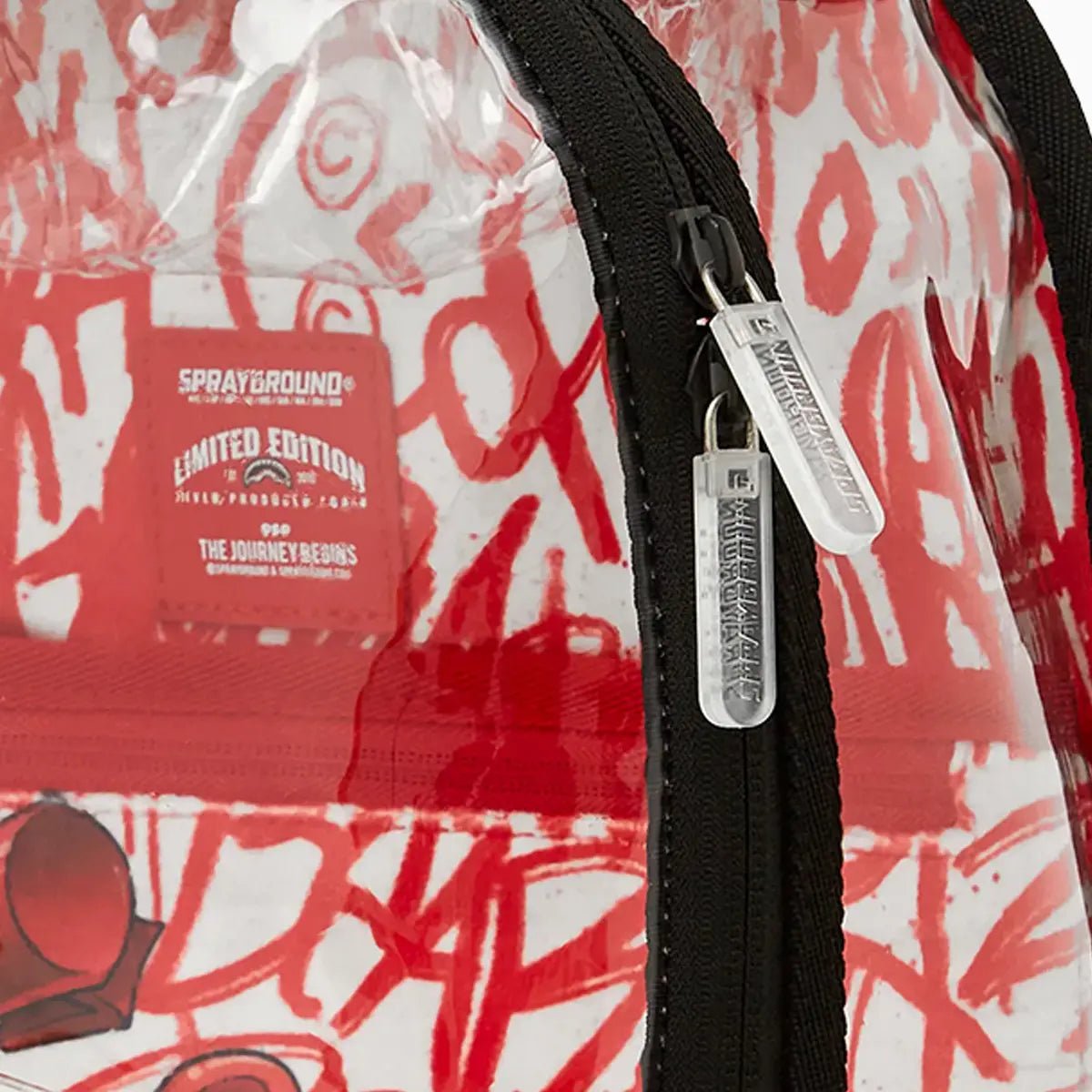 Bear Grills Dlx Clear Backpack Sprayground - Tops and Bottoms USA