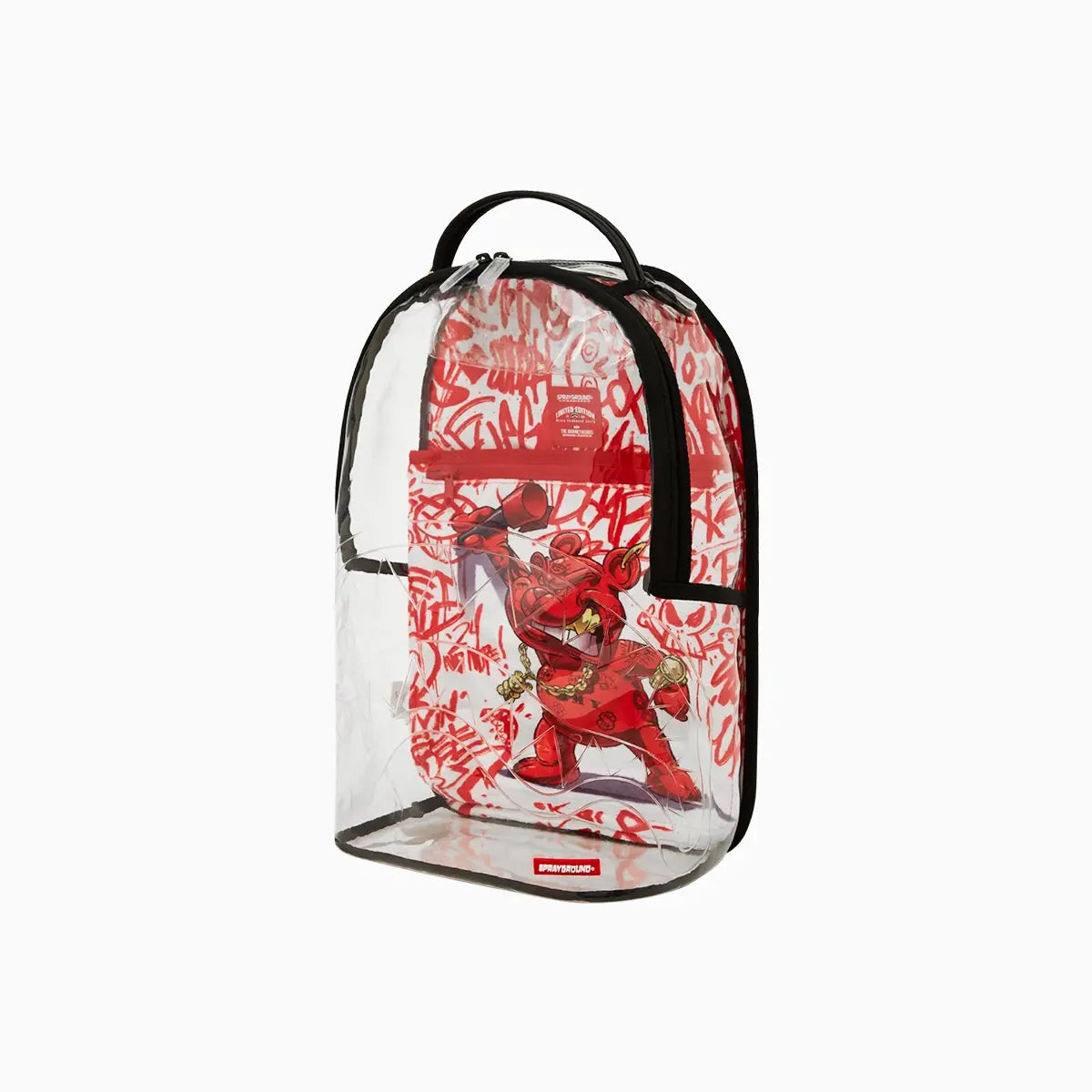 Bear Grills Dlx Clear Backpack