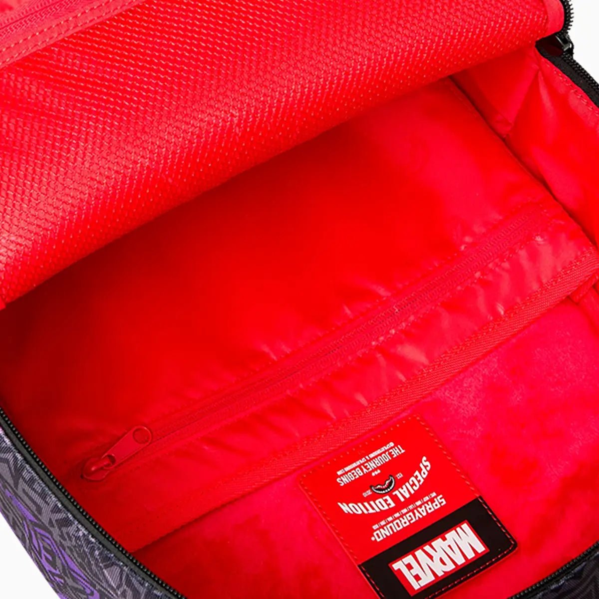 Black Panther Official Collab Never Back Down Backpack Sprayground - Tops and Bottoms USA