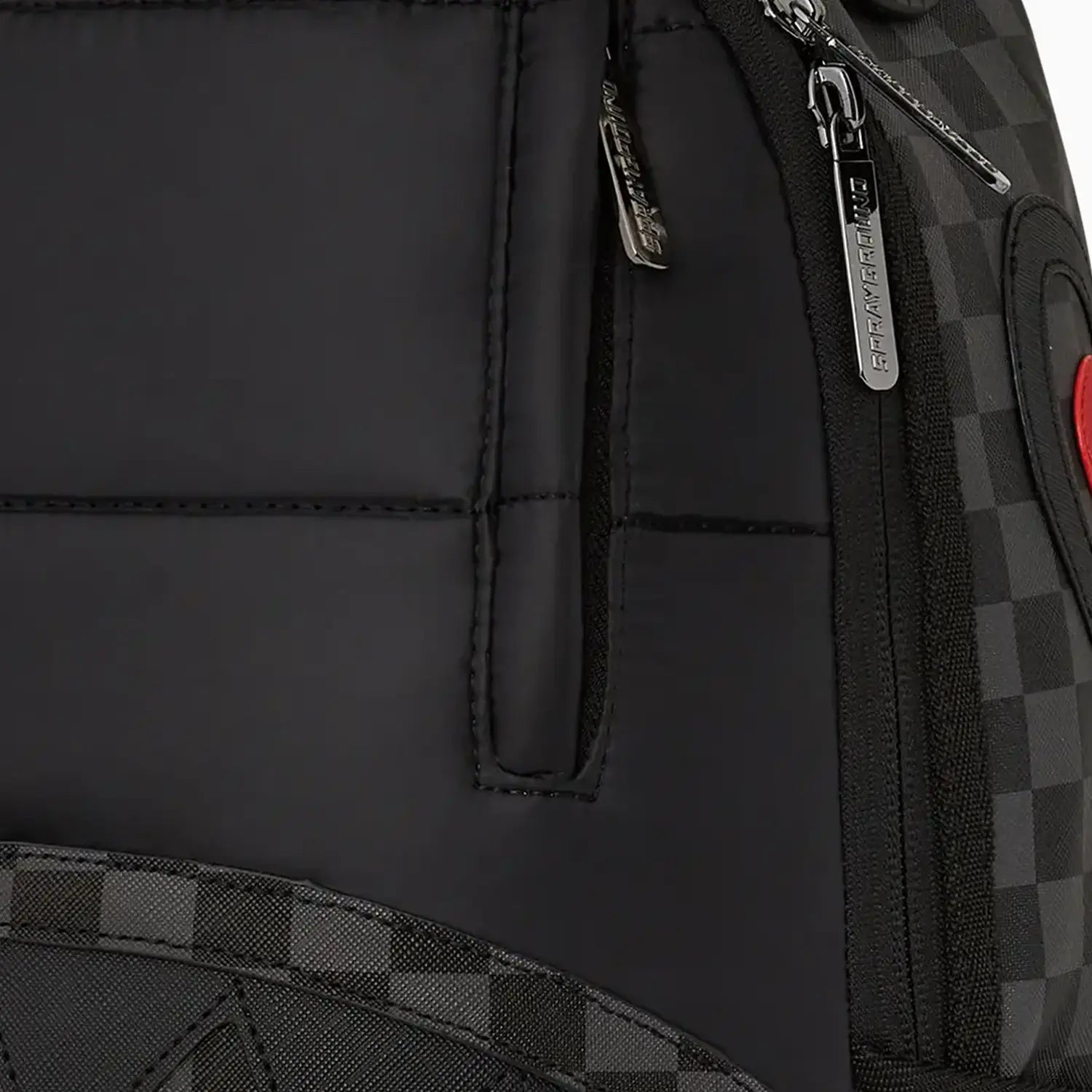sprayground-black-puffer-check-backpack-b6780