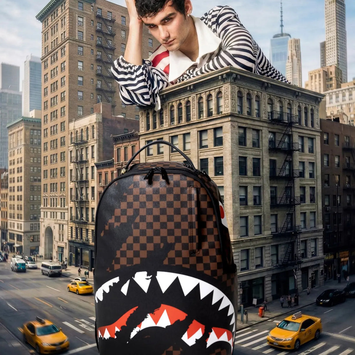 Clawed Up Backpack Sprayground - Tops and Bottoms USA
