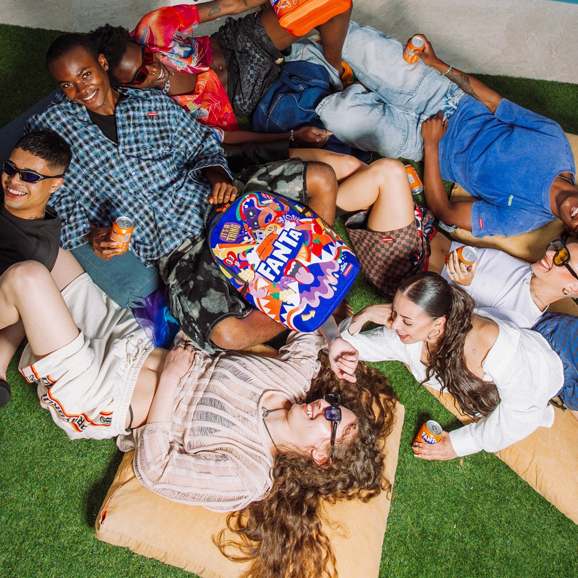 Fanta Party Fizz Backpack Sprayground - Tops and Bottoms USA