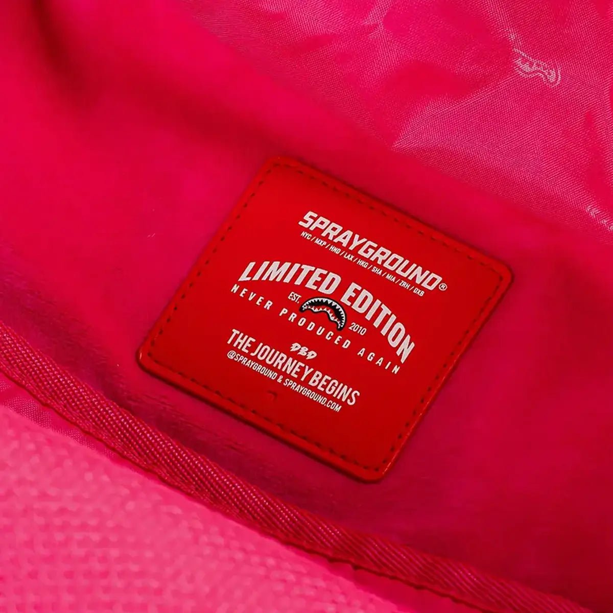 Fur Check Backpack Sprayground - Tops and Bottoms USA