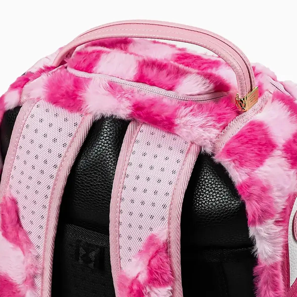 Fur Check Backpack Sprayground - Tops and Bottoms USA