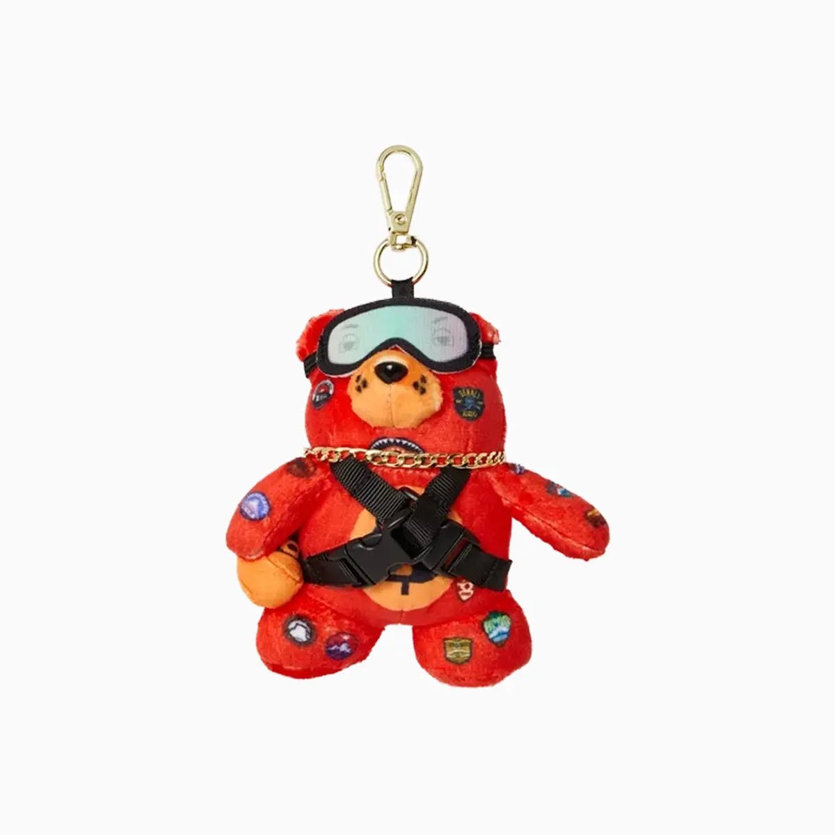 Global Expedition Bear Keychain Sprayground - Tops and Bottoms USA