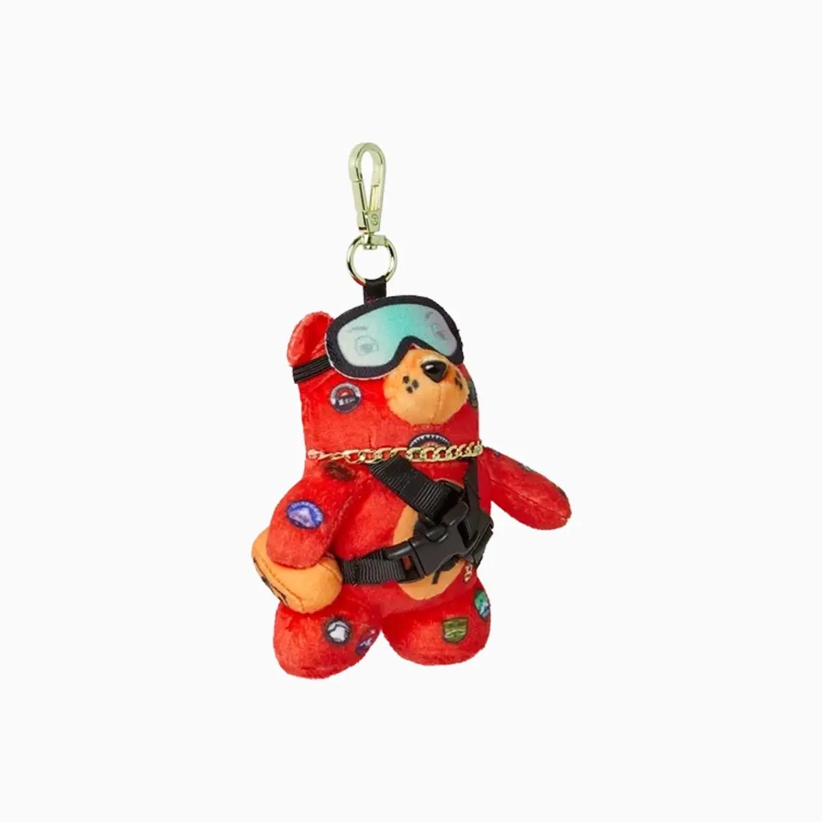 Global Expedition Bear Keychain Sprayground - Tops and Bottoms USA