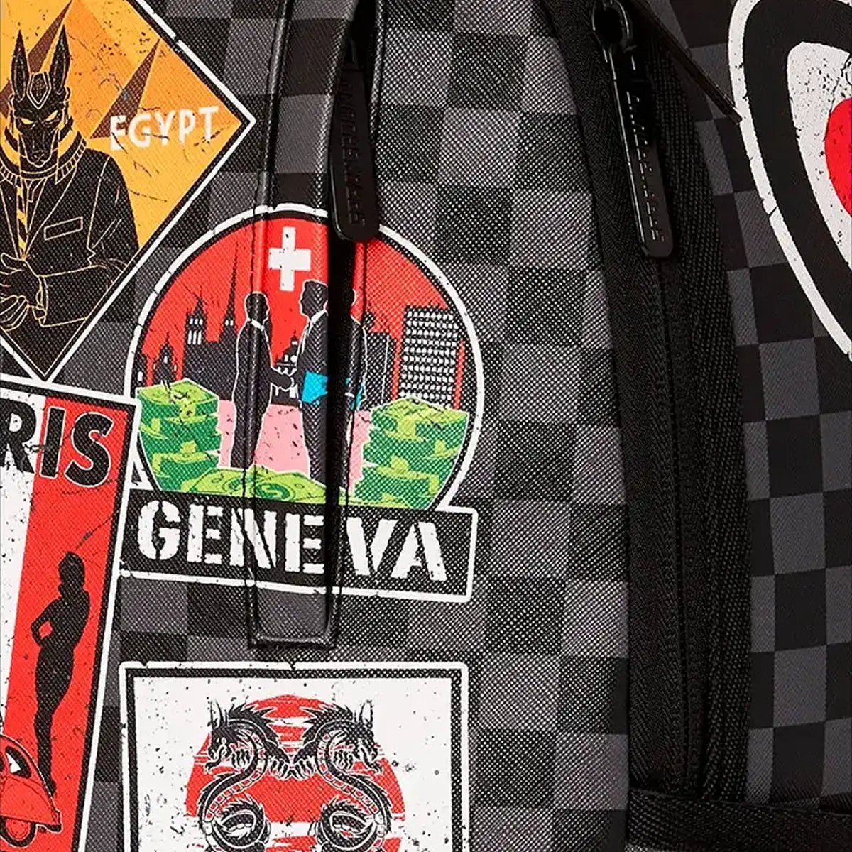 Global Mogul Unlimited Miles Backpack Sprayground - Tops and Bottoms USA