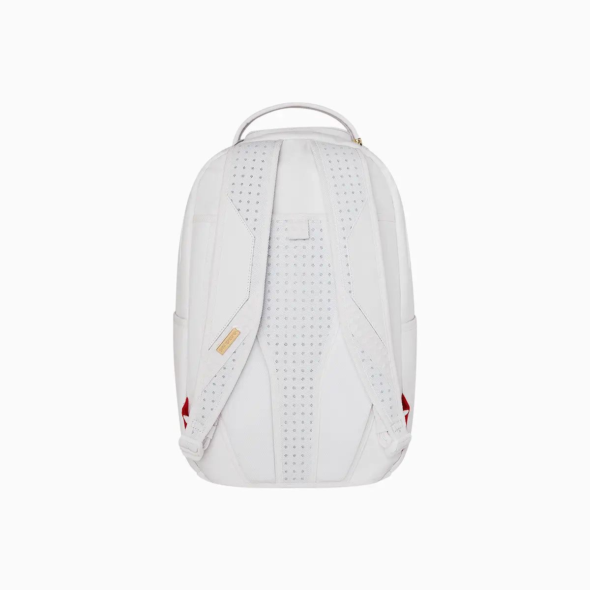 Gold Brick Luxe White Backpack