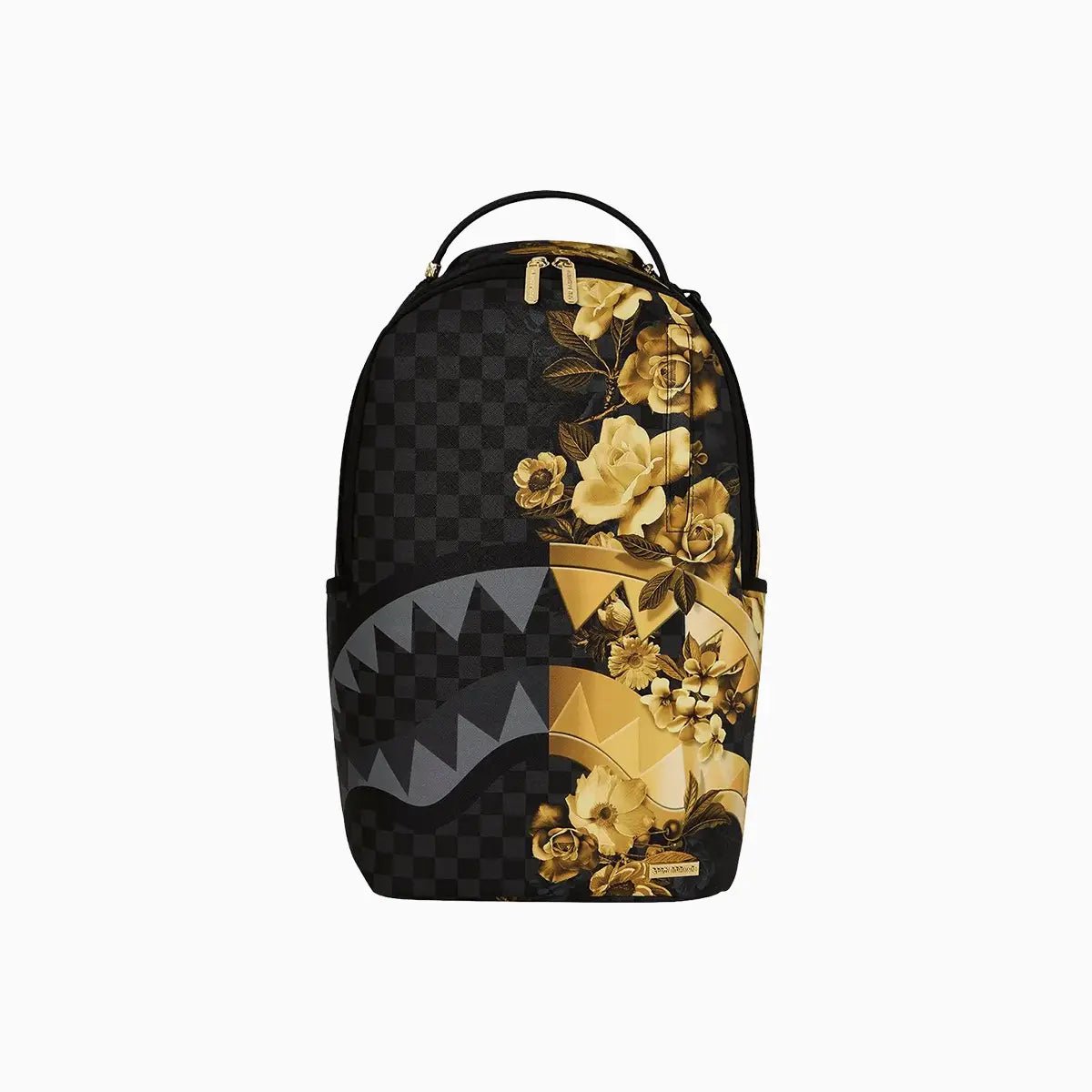 Gold Floral Remix Backpack Sprayground - Tops and Bottoms USA