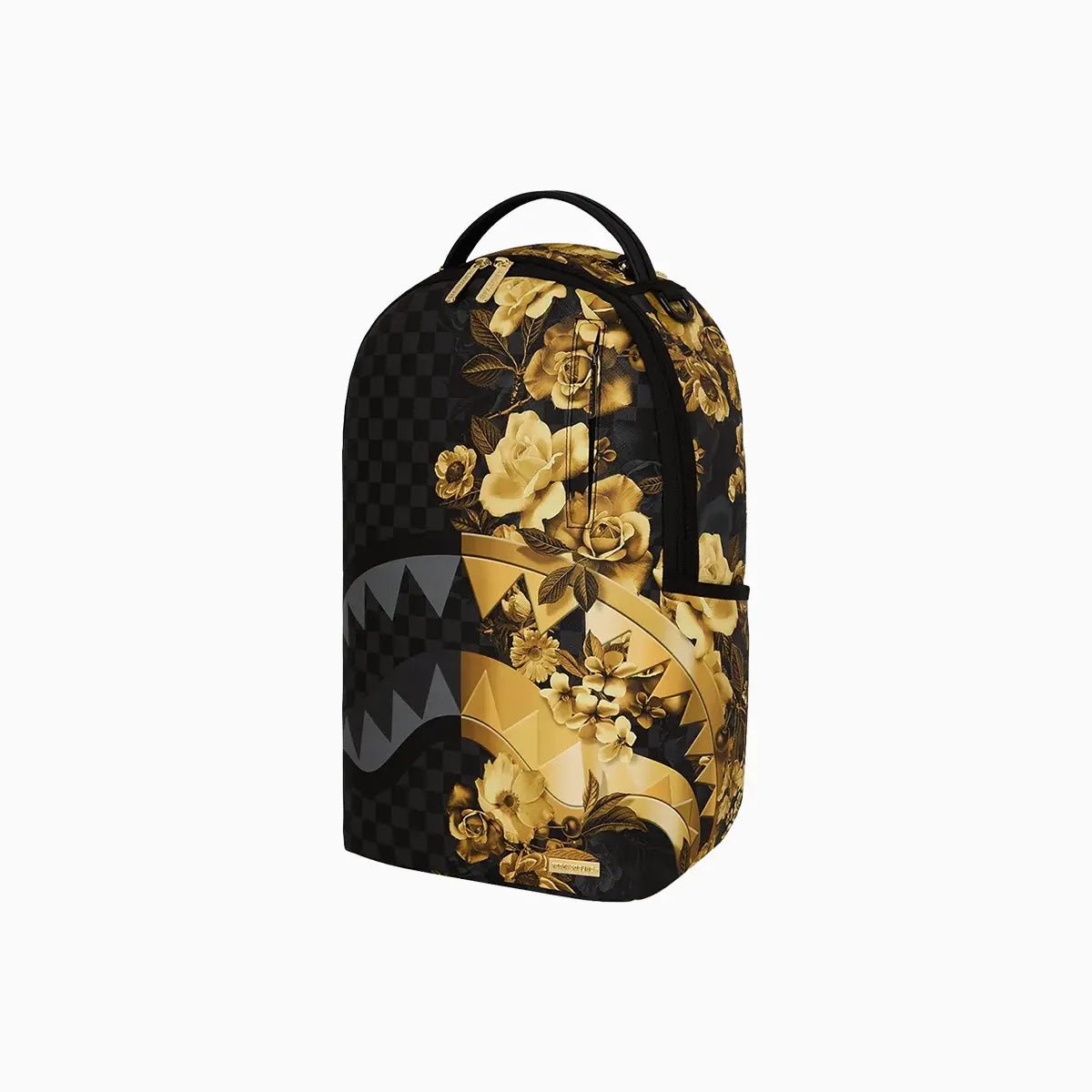 Gold Floral Remix Backpack Sprayground - Tops and Bottoms USA