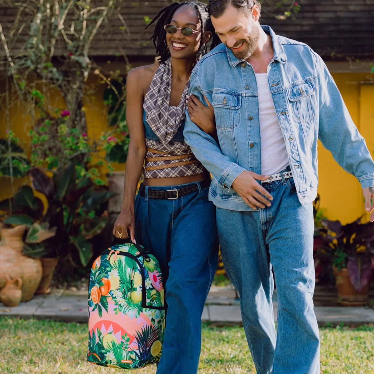 Golden Orchard Estate Backpack Sprayground - Tops and Bottoms USA