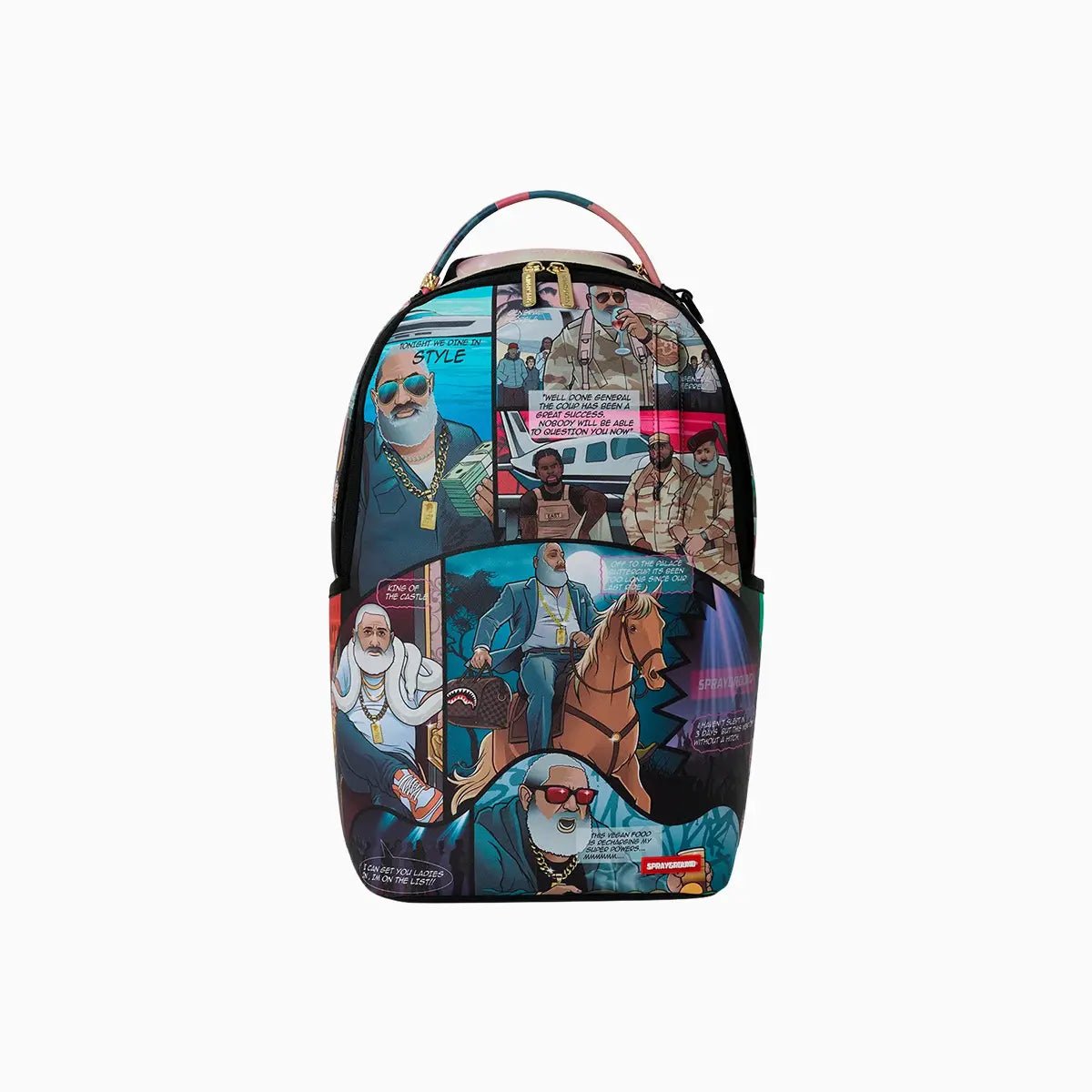 James First Class Comic Backpack Sprayground - Tops and Bottoms USA