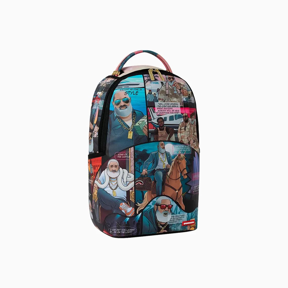 James First Class Comic Backpack Sprayground - Tops and Bottoms USA
