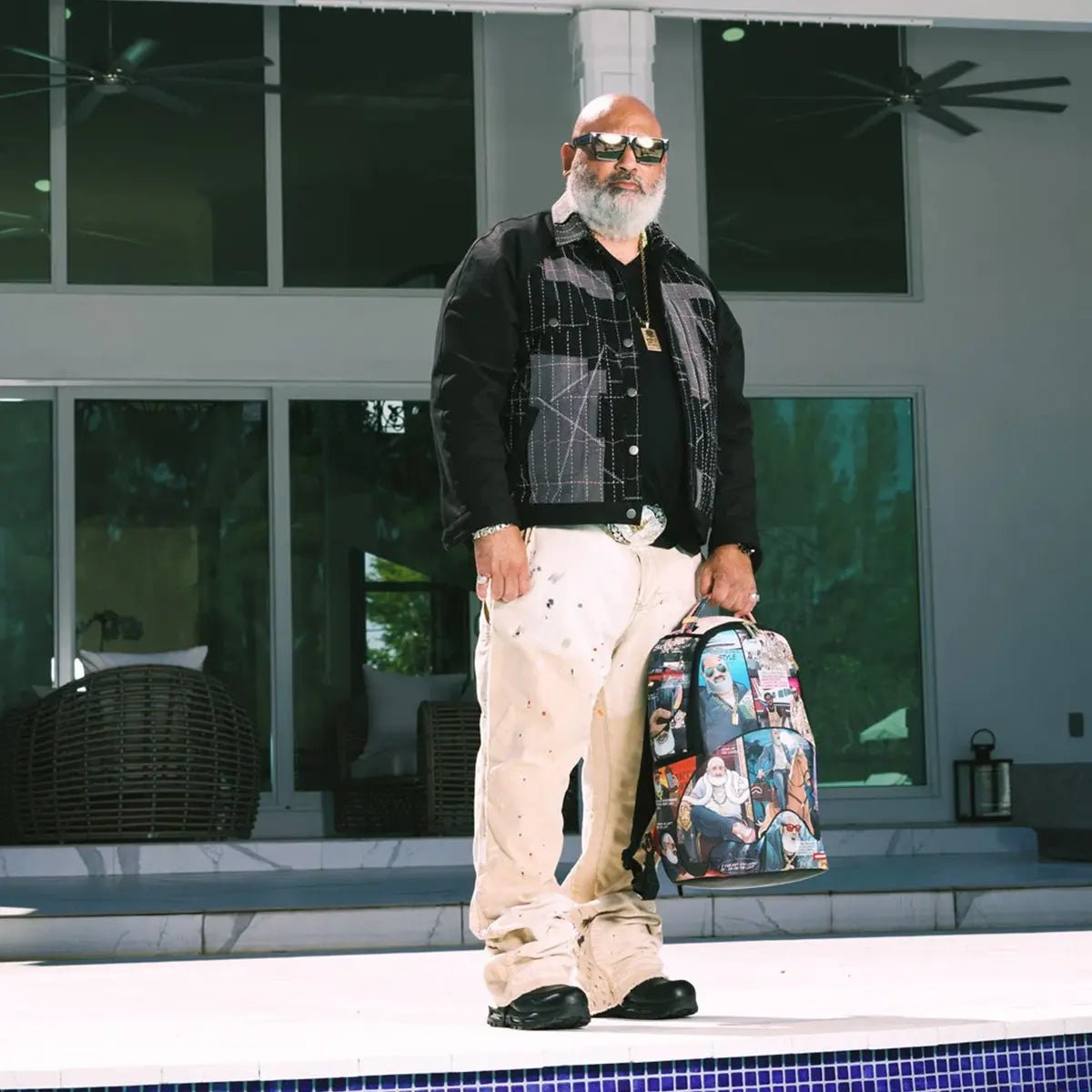 James First Class Comic Backpack Sprayground - Tops and Bottoms USA