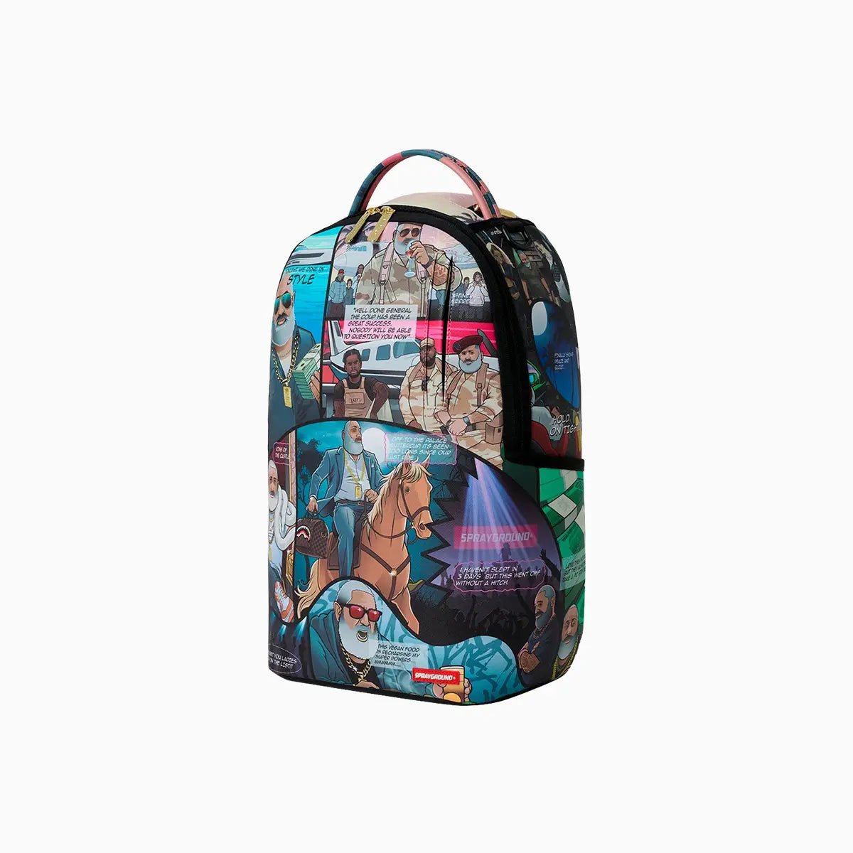 James First Class Comic Backpack Sprayground - Tops and Bottoms USA