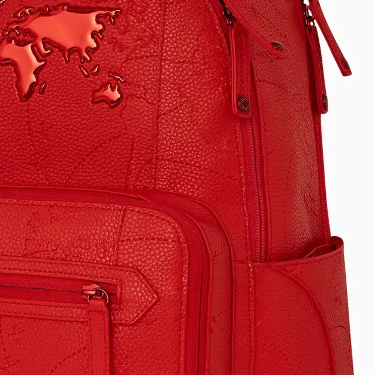 James Global Red Chateau Backpack Sprayground - Tops and Bottoms USA