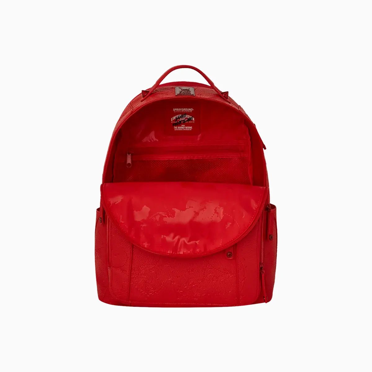 James Global Red Chateau Backpack Sprayground - Tops and Bottoms USA