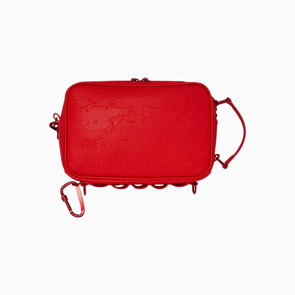 James Global Red Crossbody Sprayground - Tops and Bottoms USA