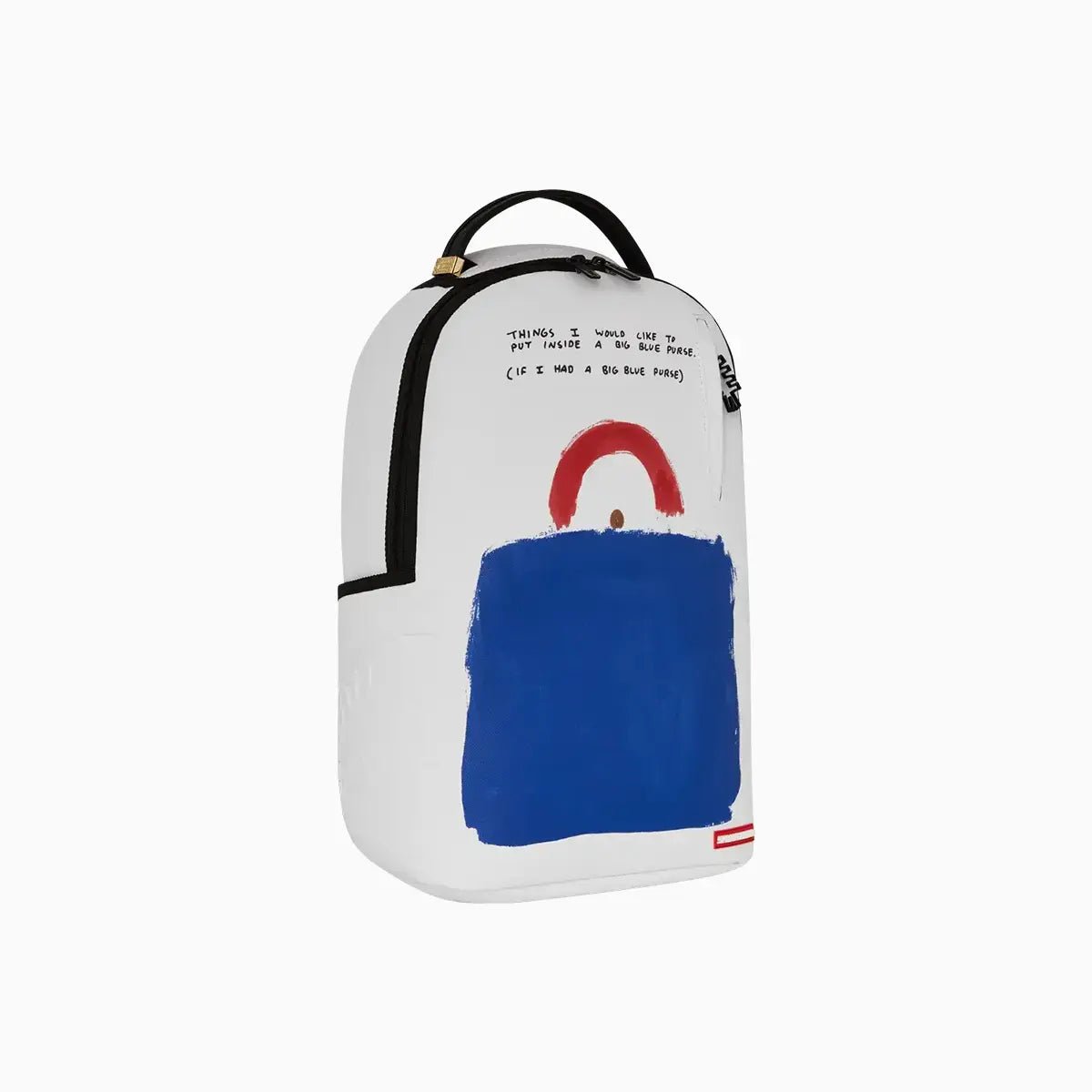 Keith Haring Embossed Shark Handbag Print Backpack