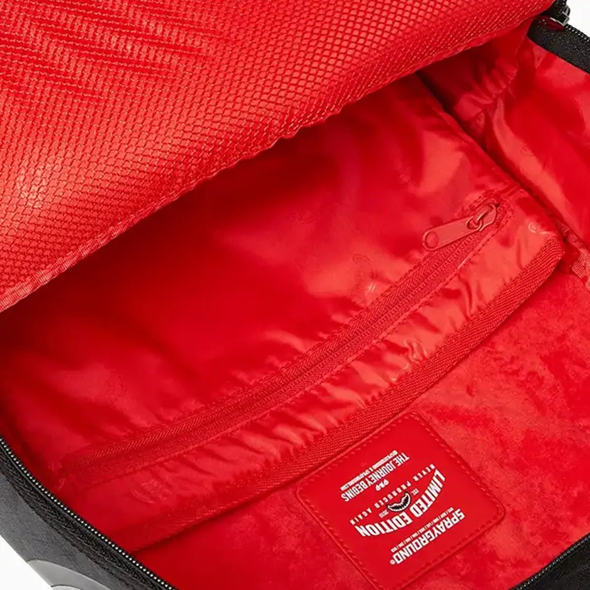 Lights Out Sharks In Paris Backpack Sprayground - Tops and Bottoms USA