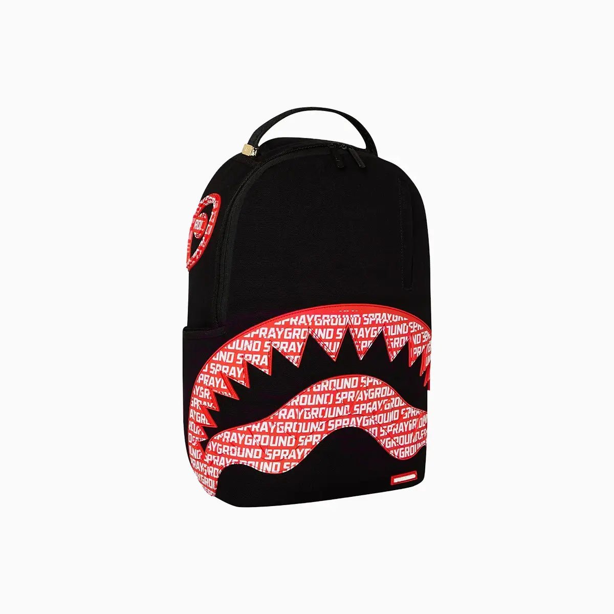 Logo Mouth Core Dlx Cotton Backpack Sprayground - Tops and Bottoms USA