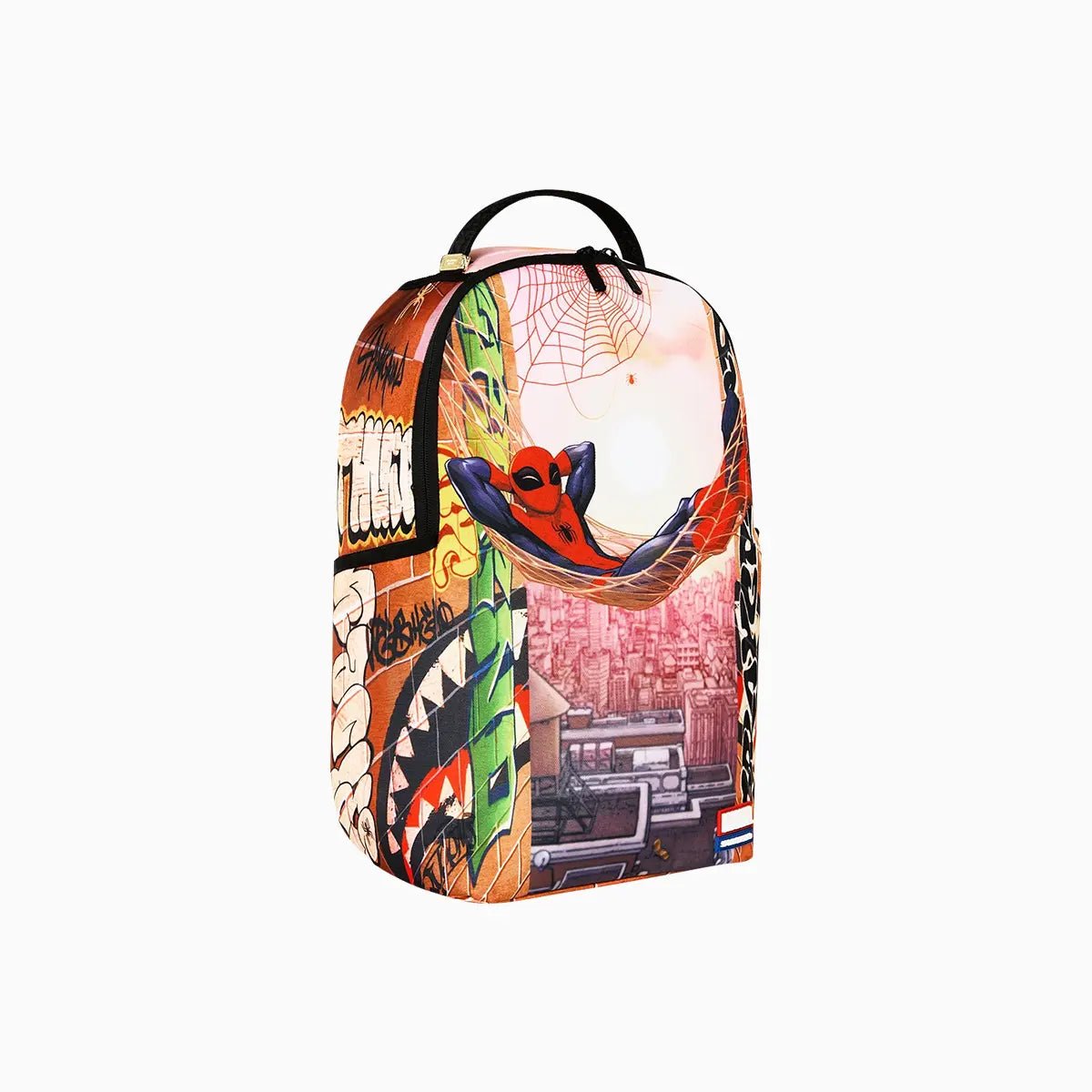 Marvel Spiderman Web Hammock Backpack Sprayground - Tops and Bottoms USA