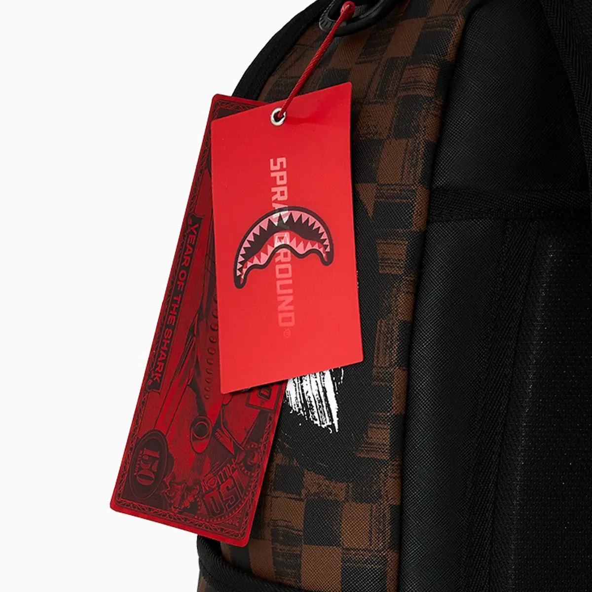 Midnight Shadow Sharks In Paris Backpack Sprayground - Tops and Bottoms USA
