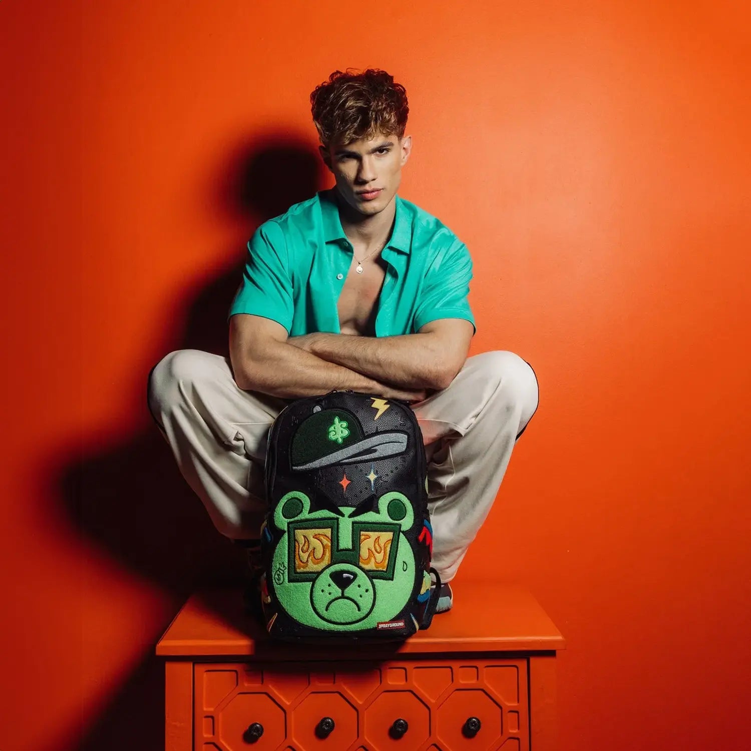 sprayground-money-bear-mind-over-matter-dlxsv-backpack-b5705-blkgrn