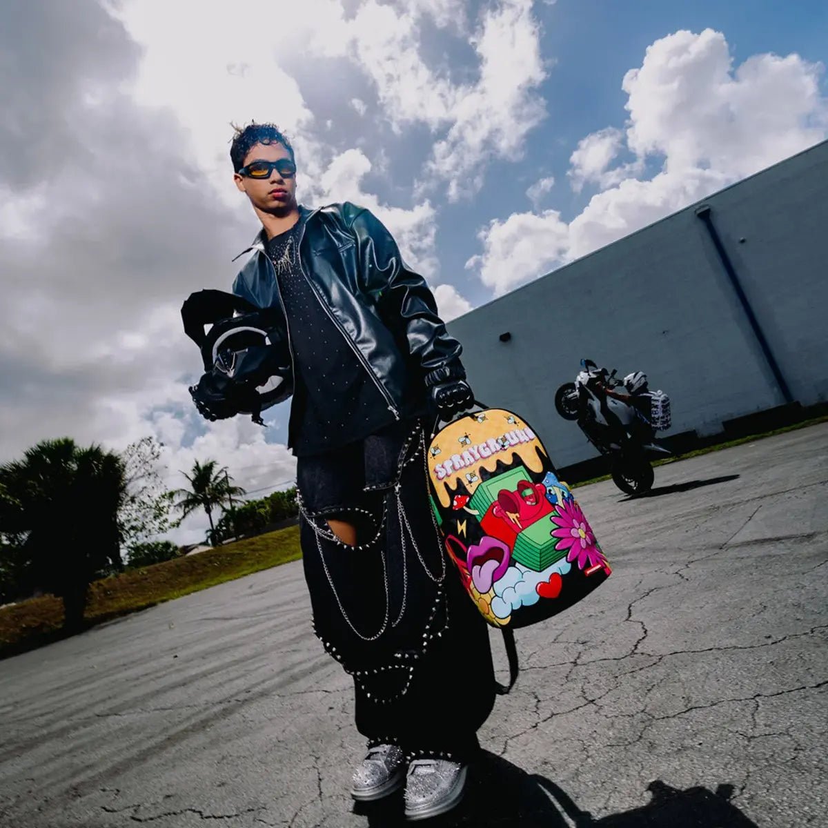Money Boy The Next Dimension Backpack Sprayground - Tops and Bottoms USA