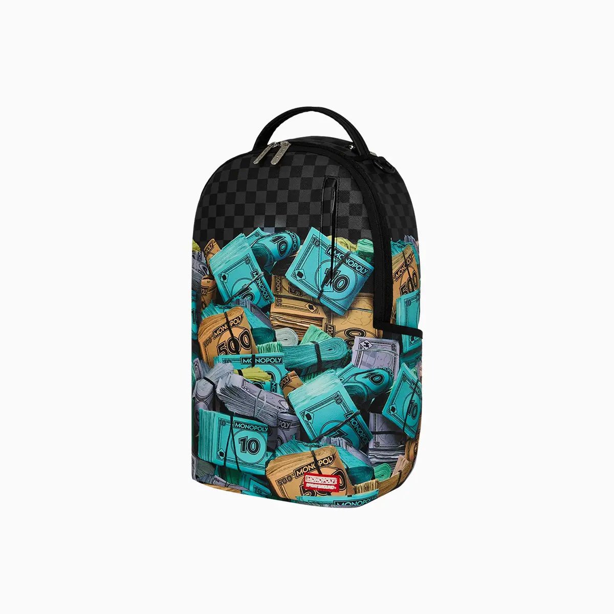 Monopoly Money Stacks Backpack Sprayground - Tops and Bottoms USA