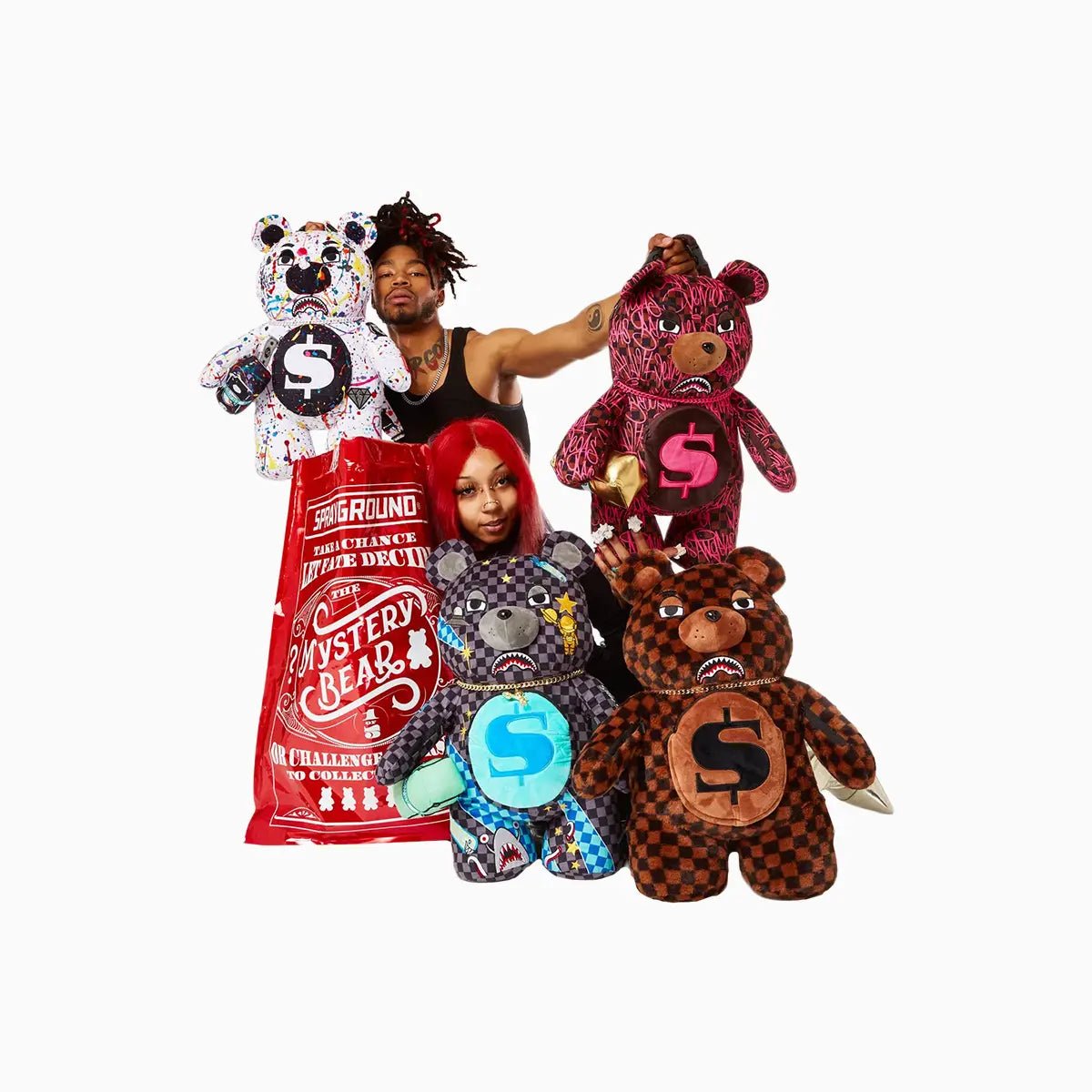 Mystery Rare Bears Sprayground - Tops and Bottoms USA