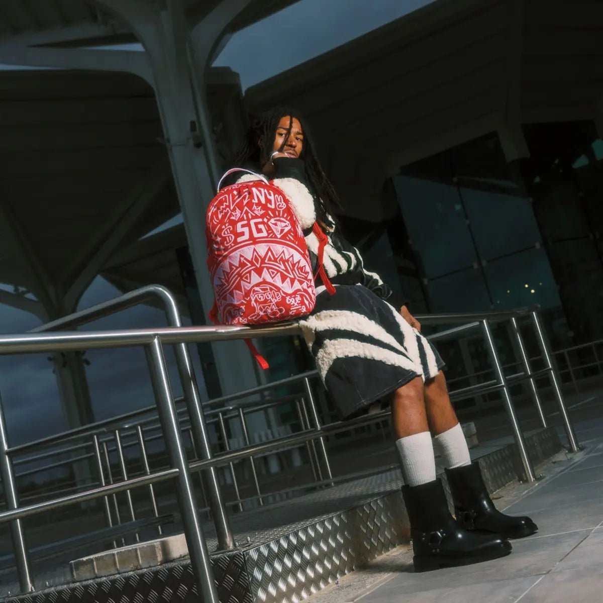 Nitro Static Backpack Sprayground - Tops and Bottoms USA
