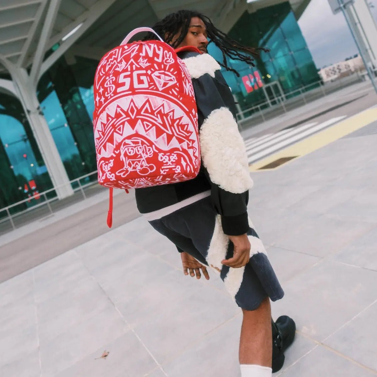 Nitro Static Backpack Sprayground - Tops and Bottoms USA