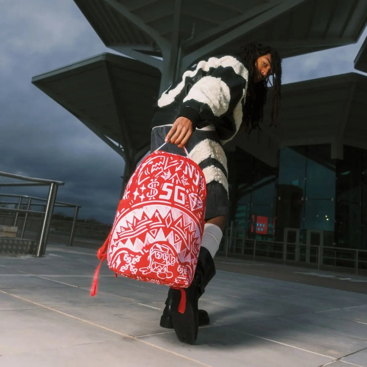 Nitro Static Backpack Sprayground - Tops and Bottoms USA