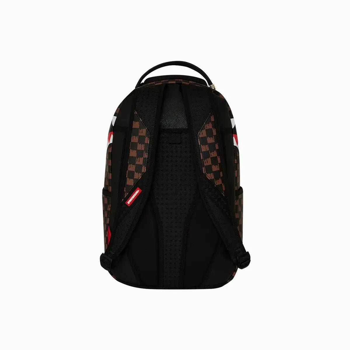 One Eye Brown Check Backpack Sprayground - Tops and Bottoms USA