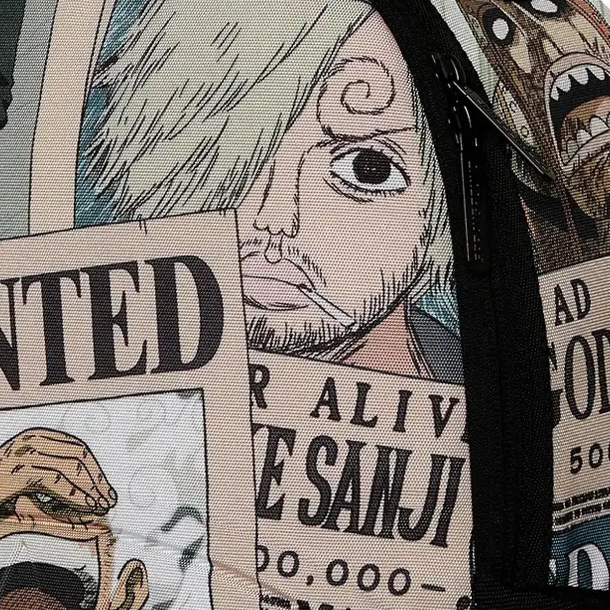 One Piece Wanted Shark Posters Backpack