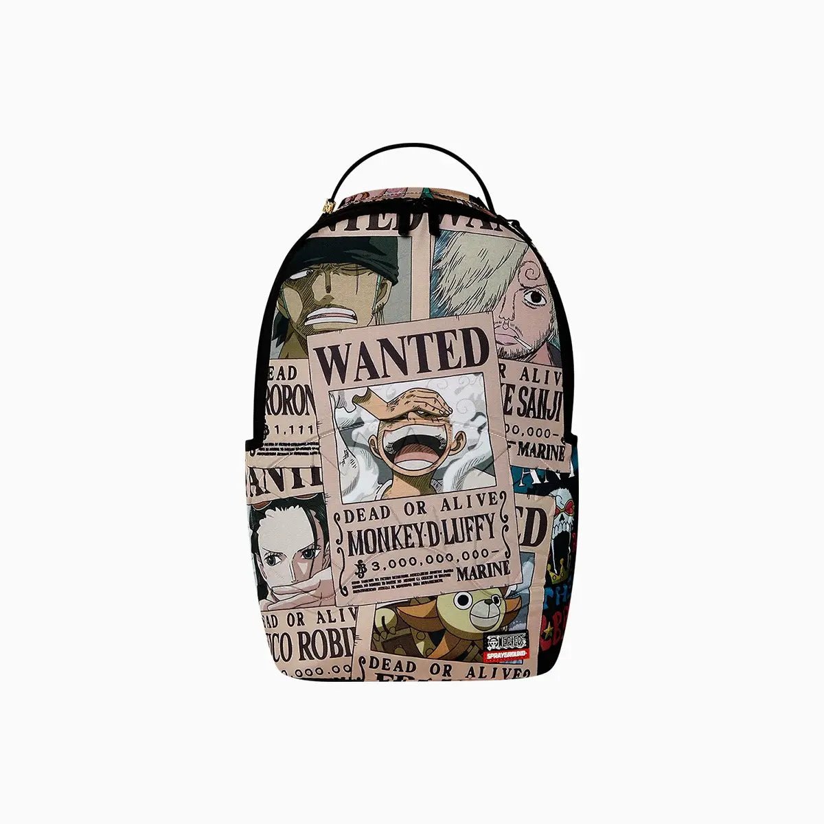 One Piece Wanted Shark Posters Backpack Sprayground - Tops and Bottoms USA