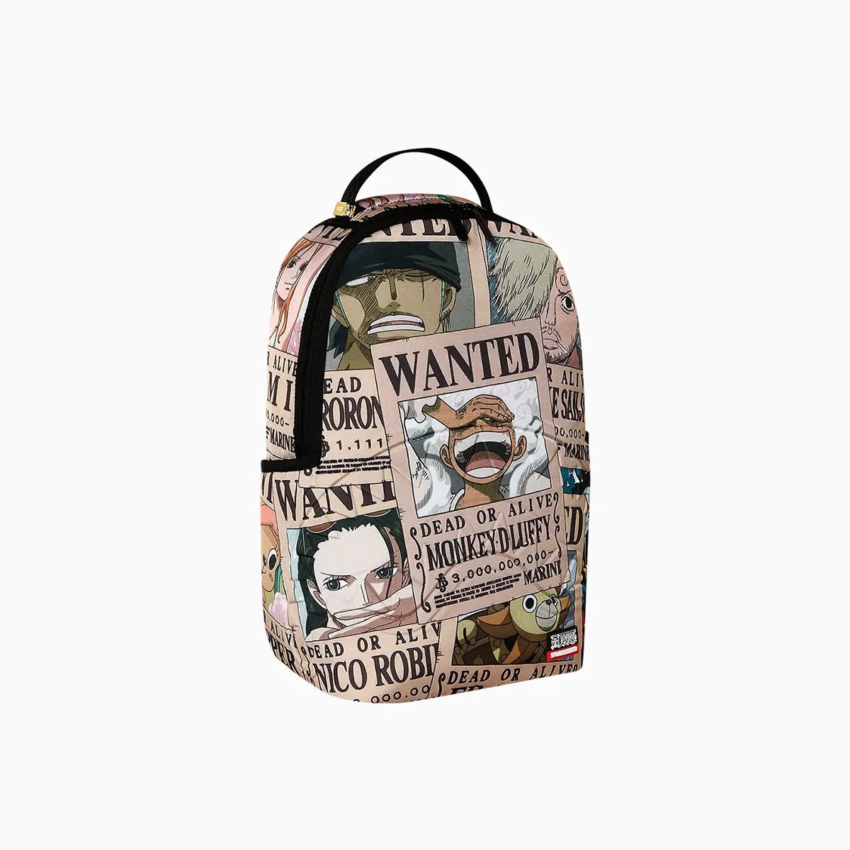One Piece Wanted Shark Posters Backpack