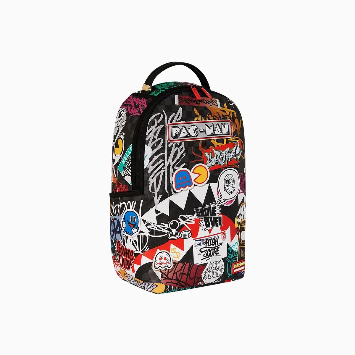 Pacman Leveled Up Art Backpack Sprayground - Tops and Bottoms USA