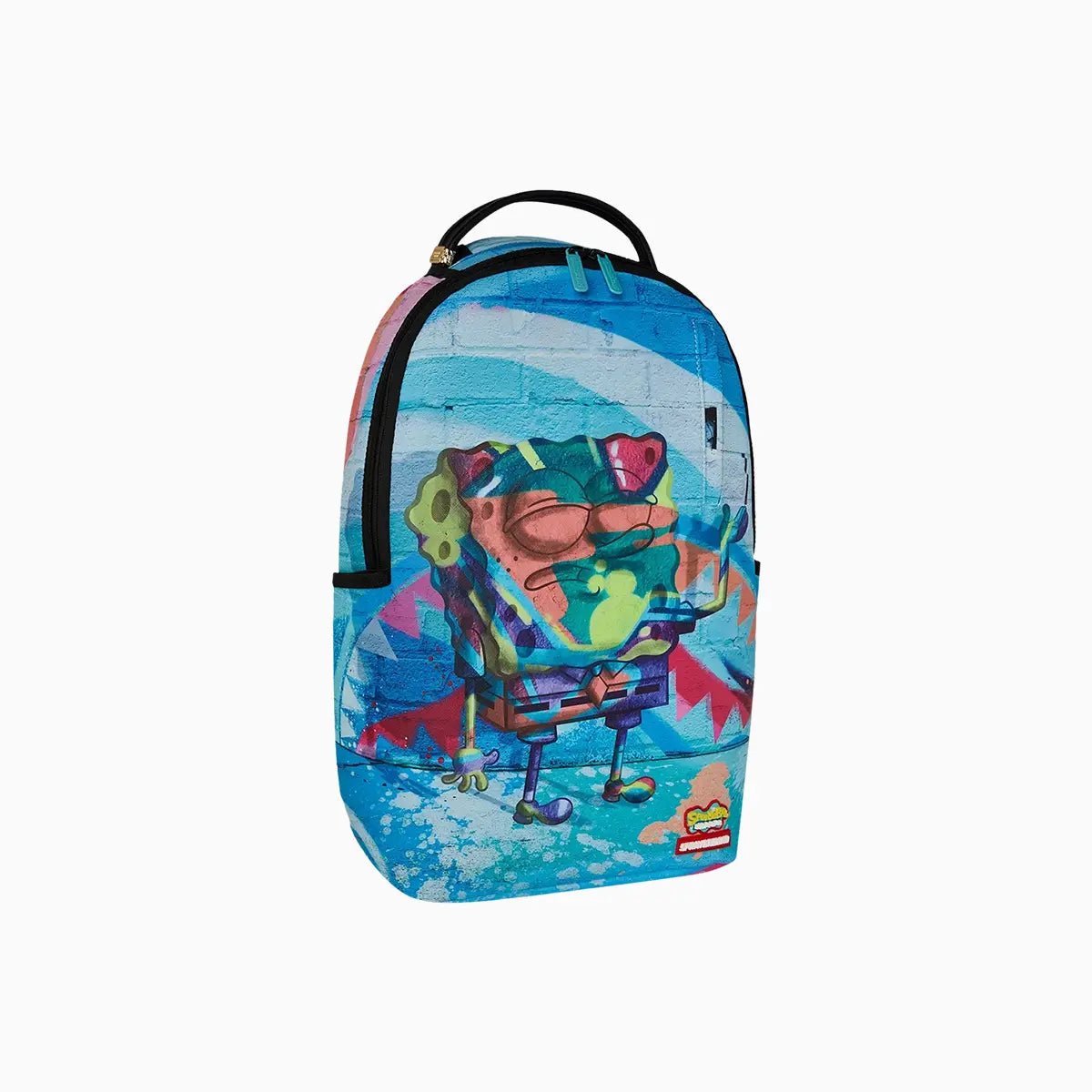 Painted Spongebob Backpack Sprayground - Tops and Bottoms USA